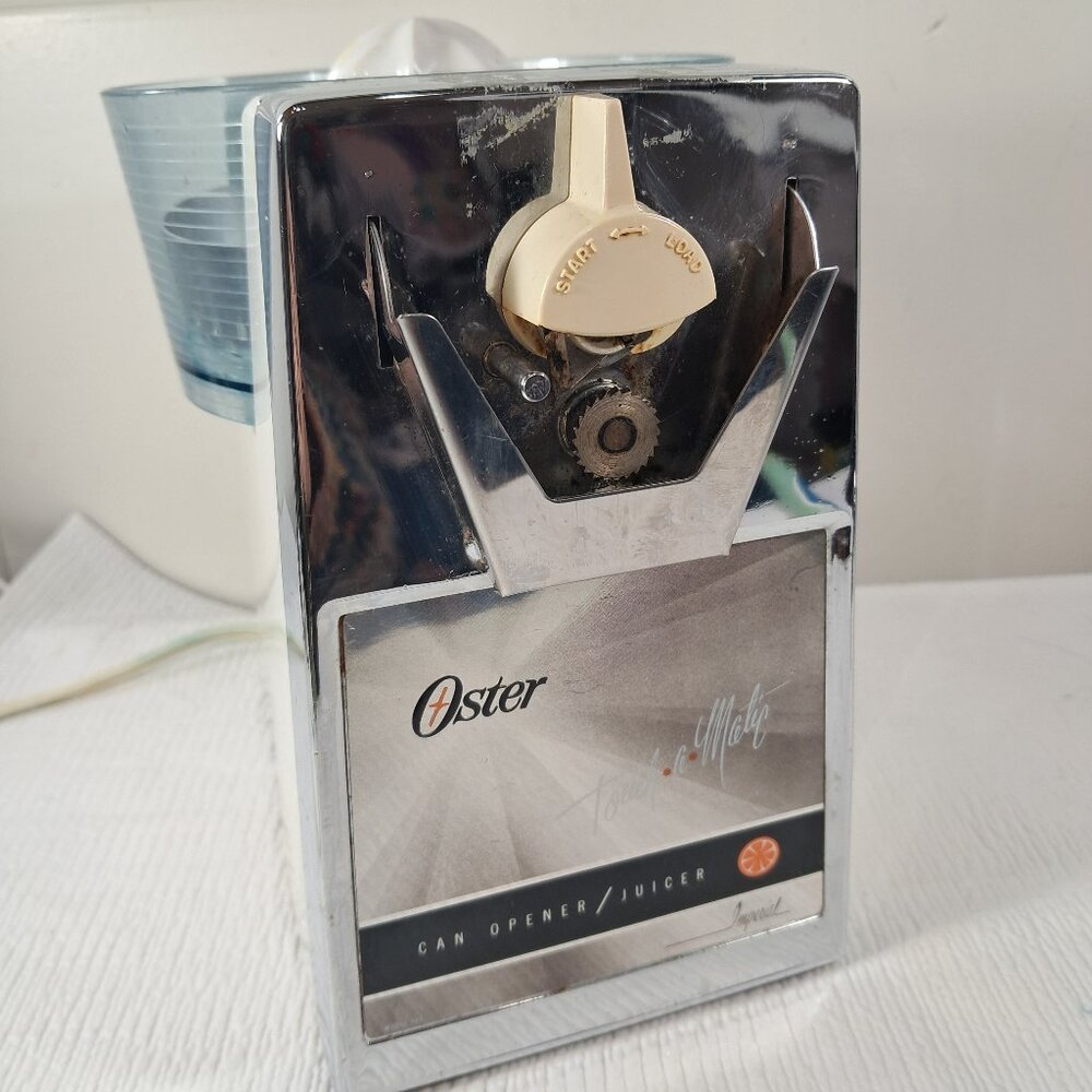 Vintage Oster Touch-O-Matic Can Opener Juicer Model 561 Imperial FOR REPAIR PART